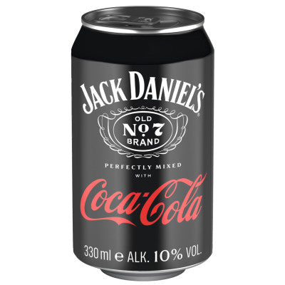Jack Daniels Coca-Cola 10% 0,33L