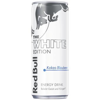 Red Bull Energy Drink White Edition Kokos-Blaubeere