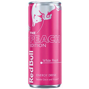 Red Bull Energy Drink Peach Edition White Peach 250ml